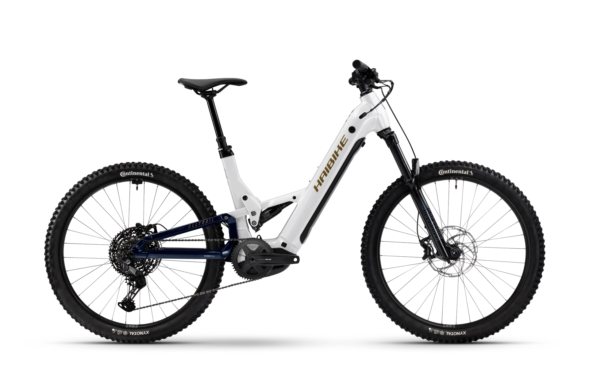 Haibike ALLTRAIL 8 Low 27.5" Bosch - Low white/blue/gold glossy